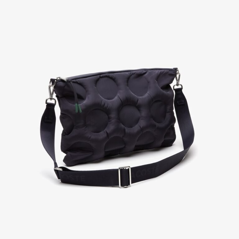 LACOSTE WOMEN’S GOLF BALL EFFECT PADDED CROSSBODY HAuthentica