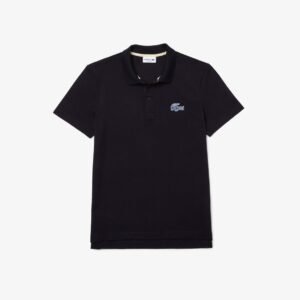 LACOSTE MEN’S LACOSTE REGULAR FIT BADGE COTTON PIQUÉ POLO SHIRT