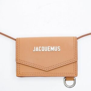 JACQUEMUS Black Le Papier 'Le Porte Azur' Bag