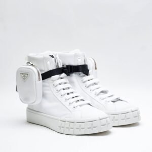 Prada Nylon Combat Boots