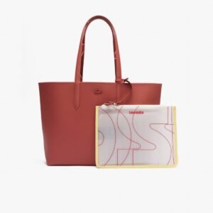 Lacoste Anna Reversible Tote With Removable Pouch