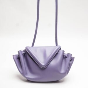 Bottega VenetaPurple Small Beak Clutch