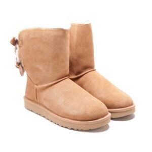 UGG BAILEY BOW BOOTS 
W/ VELVET RIBBON